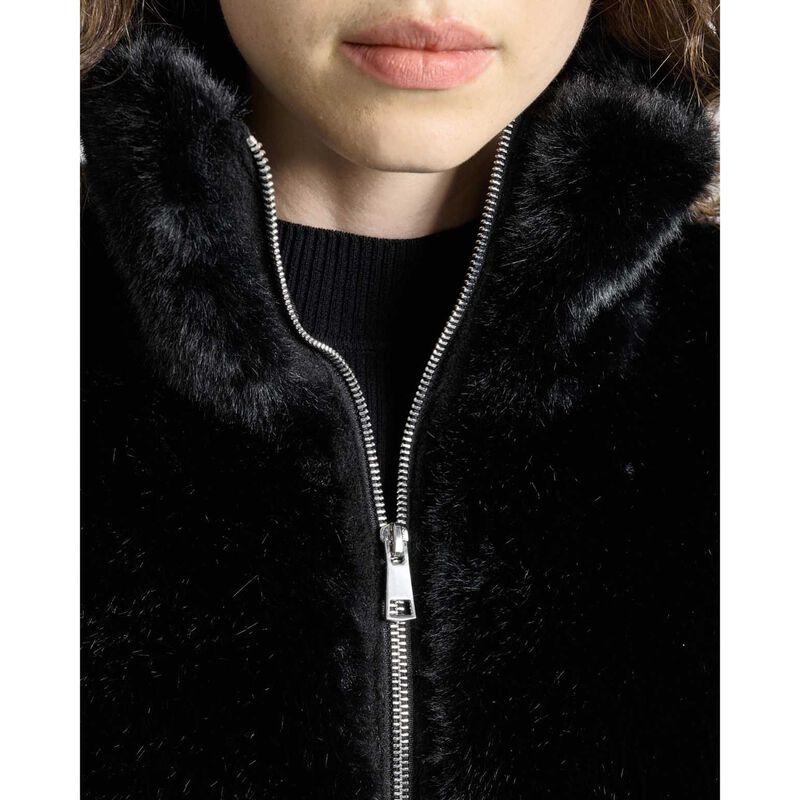 Cue Faux Fur Cropped Jacket image number 2